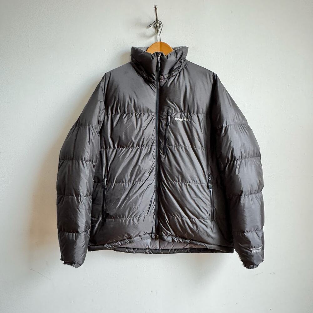 MONTBELL Men's Alpine Down Coat in Gray